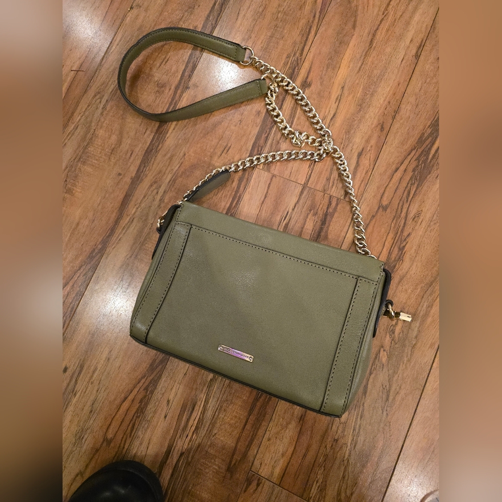 Rebecca Minkoff Green Leather Crossbody